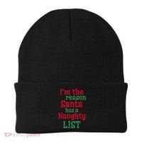 I'm The Reason Santa Has A Naughty List Beanie thumb 0