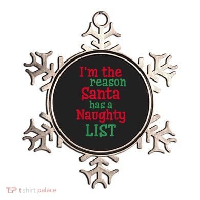 I'm The Reason Santa Has A Naughty List Ornament