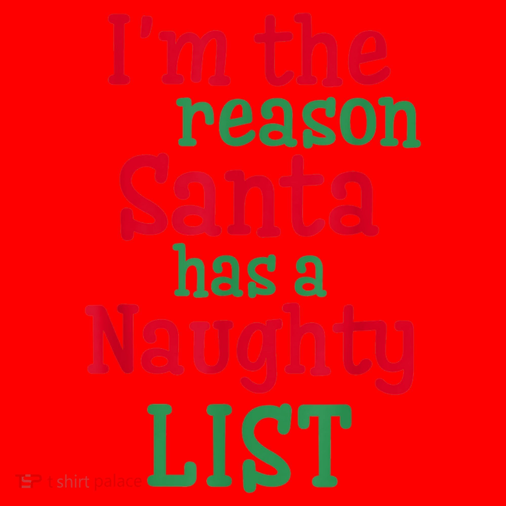 I'm The Reason Santa Has A Naughty List Santa Hat