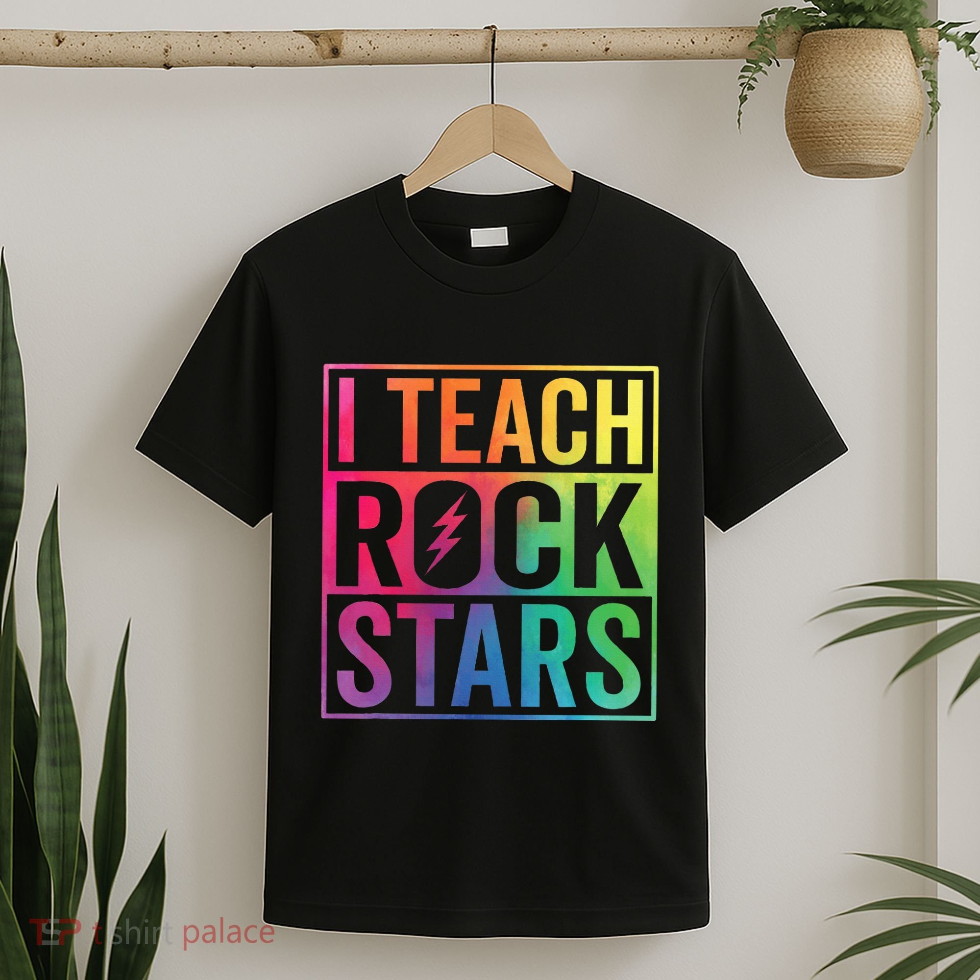 I Teach Rockstars Funny Music Teacher Back To School T-Shirt