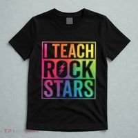 I Teach Rockstars Funny Music Teacher Back To School T-Shirt thumb 5