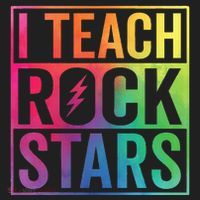 I Teach Rockstars Funny Music Teacher Back To School Beanie thumb 2