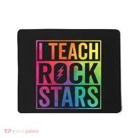 I Teach Rockstars Funny Music Teacher Back To School Mousepad thumb 0