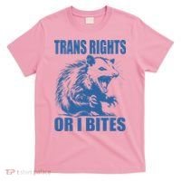 Inclusive Tran Rights Or I Bites T-Shirt thumb 0