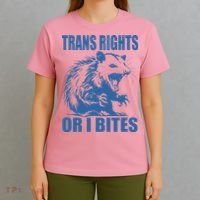 Inclusive Tran Rights Or I Bites T-Shirt thumb 4