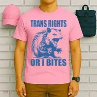 Inclusive Tran Rights Or I Bites T-Shirt thumb 6