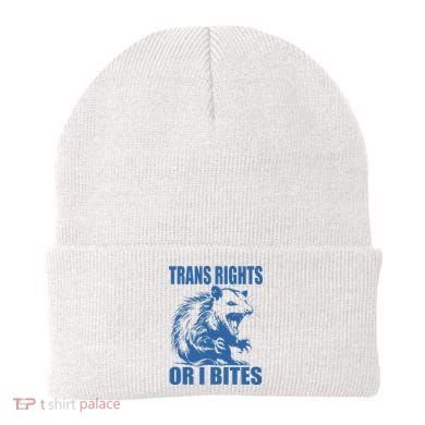 Inclusive Tran Rights Or I Bites Beanie