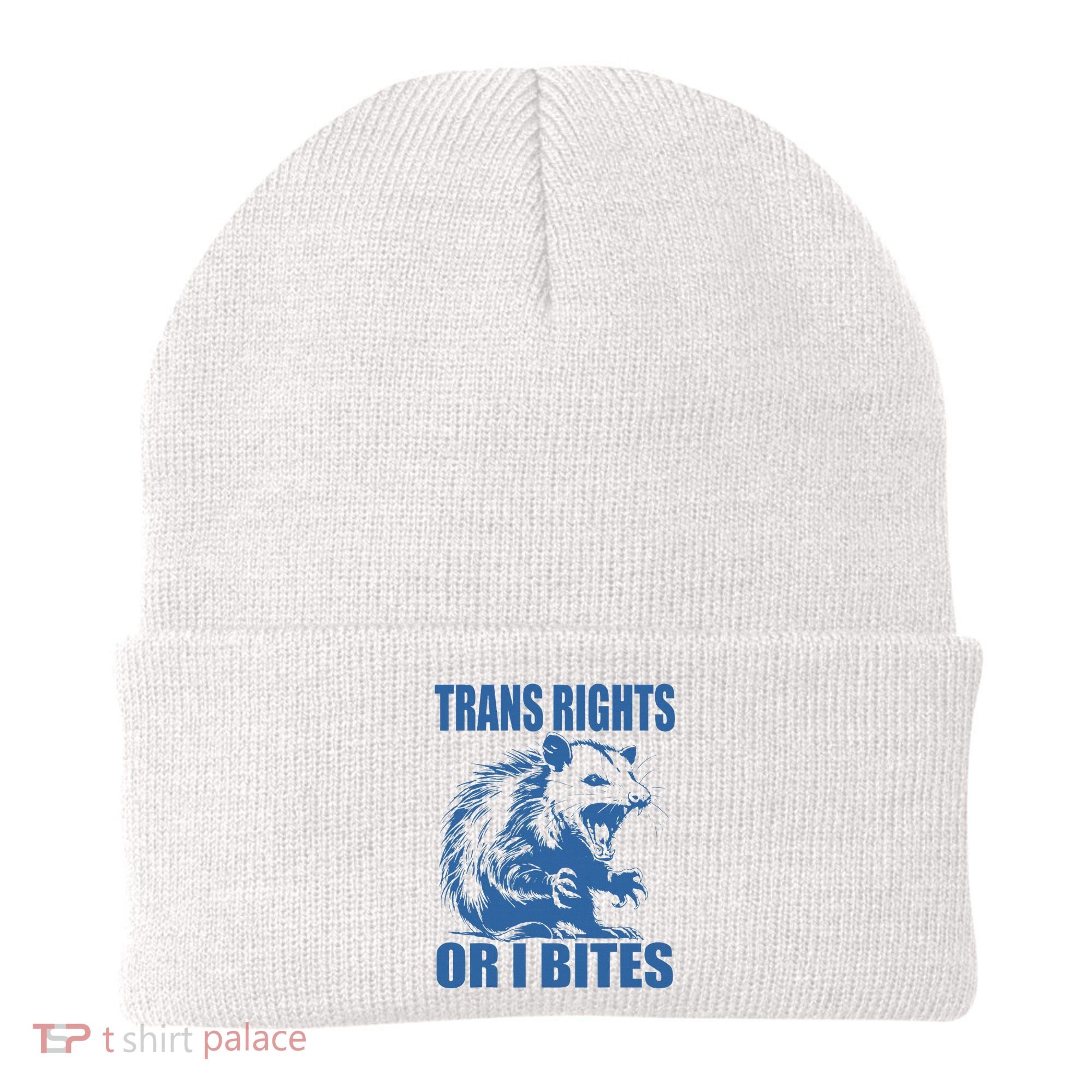 Inclusive Tran Rights Or I Bites Beanie