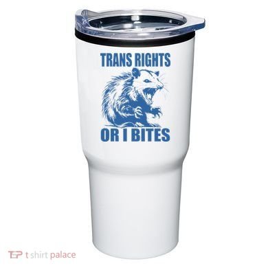 Inclusive Tran Rights Or I Bites Tumbler