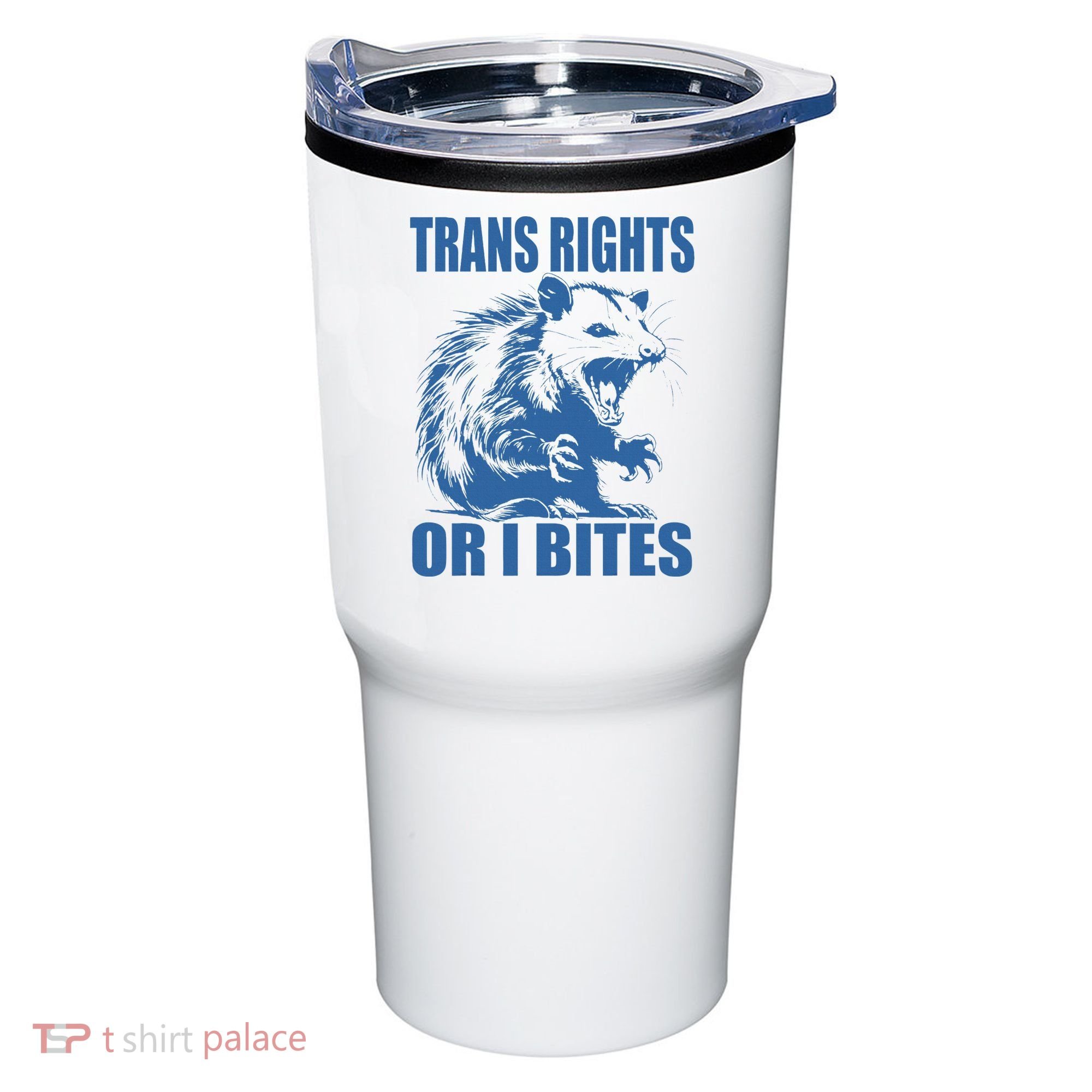 Inclusive Tran Rights Or I Bites Tumbler