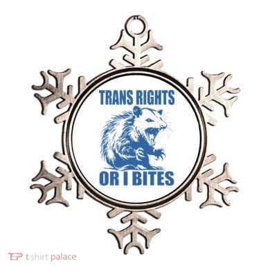 Inclusive Tran Rights Or I Bites Ornament