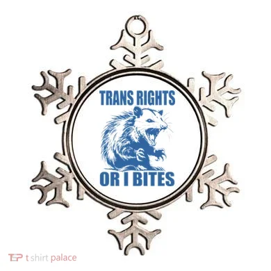 Inclusive Tran Rights Or I Bites Ornament