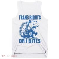 Inclusive Tran Rights Or I Bites Tank Top thumb 0