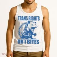Inclusive Tran Rights Or I Bites Tank Top thumb 3
