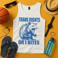 Inclusive Tran Rights Or I Bites Tank Top thumb 4