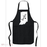 Indiana Teacher Red For Ed Public School Apron thumb 0