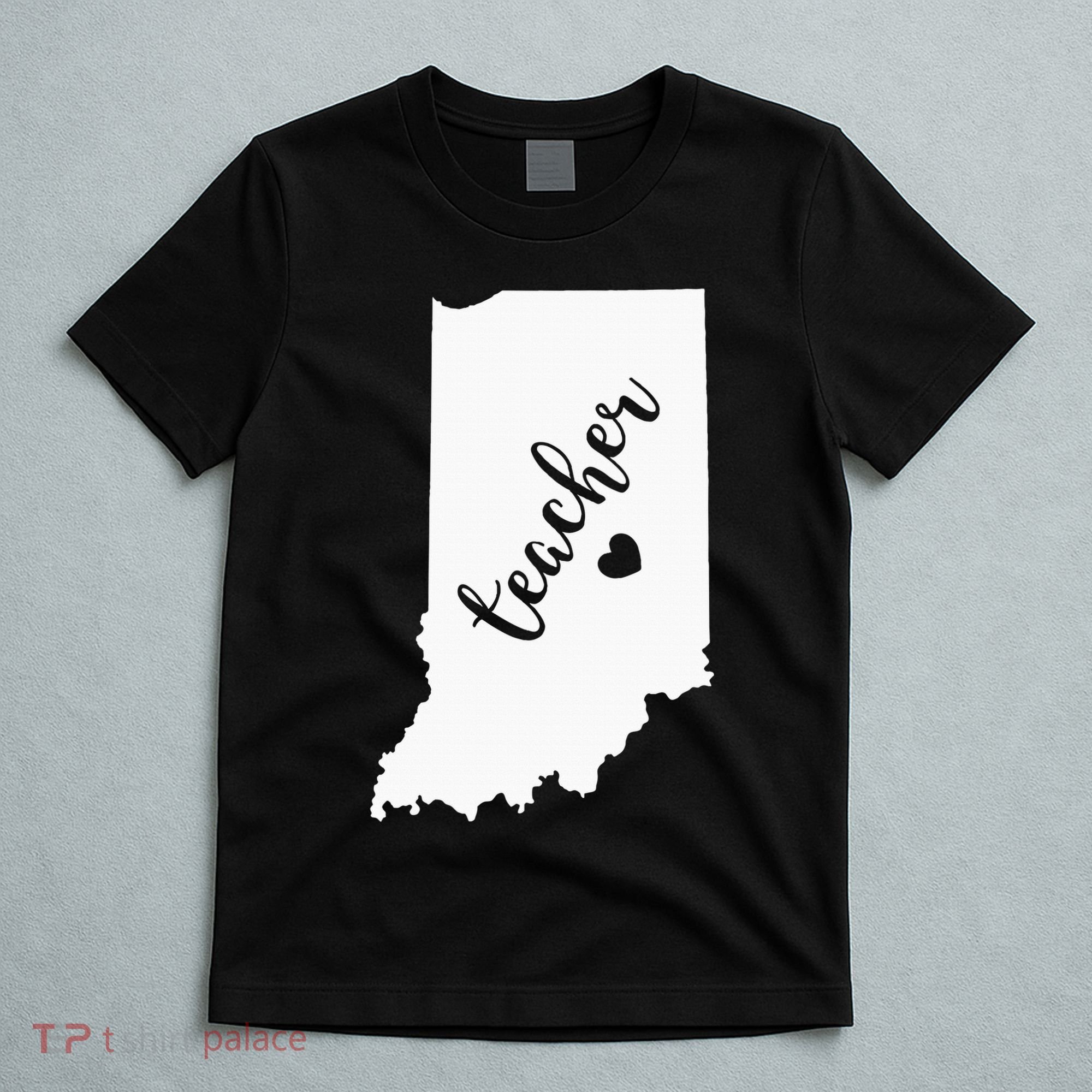 Indiana Teacher Red For Ed Public School T-Shirt