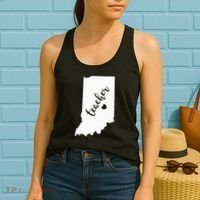 Indiana Teacher Red For Ed Public School Women's Tank Top thumb 2