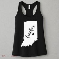 Indiana Teacher Red For Ed Public School Women's Tank Top thumb 3