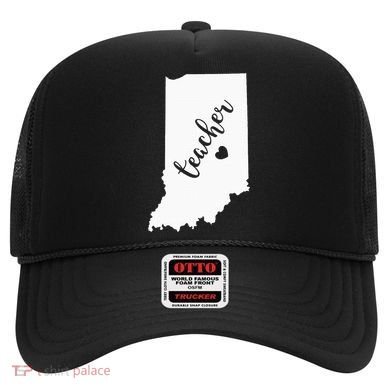 Indiana Teacher Red For Ed Public School Hat