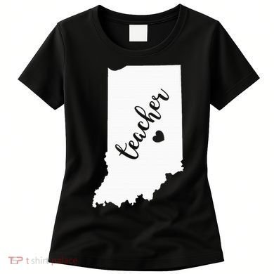 Indiana Teacher Red For Ed Public School Women's T-Shirt