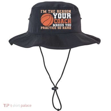 I'm The Reason Your Coach Makes You Practice So Hard Basketball Bucket Hat