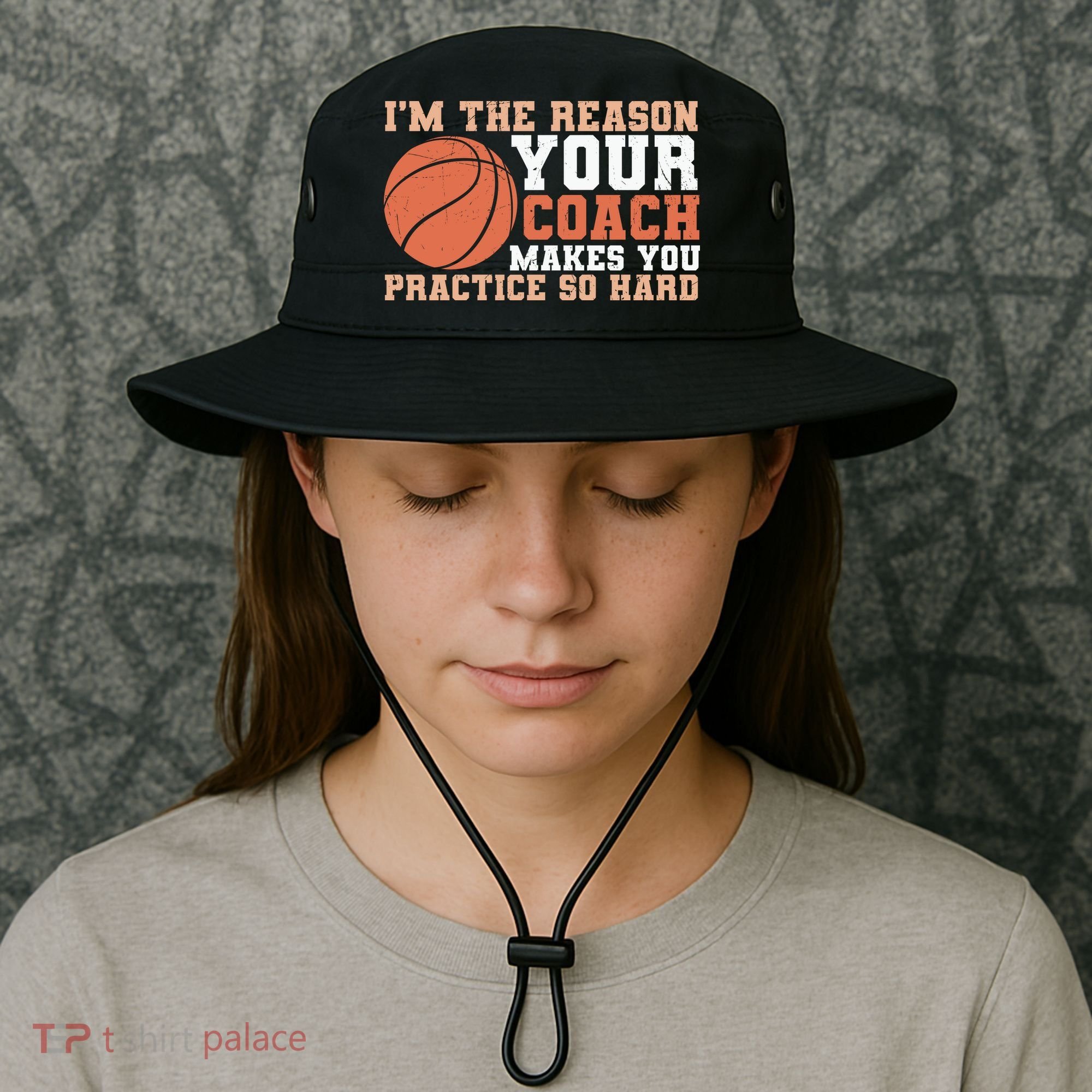 I'm The Reason Your Coach Makes You Practice So Hard Basketball Bucket Hat