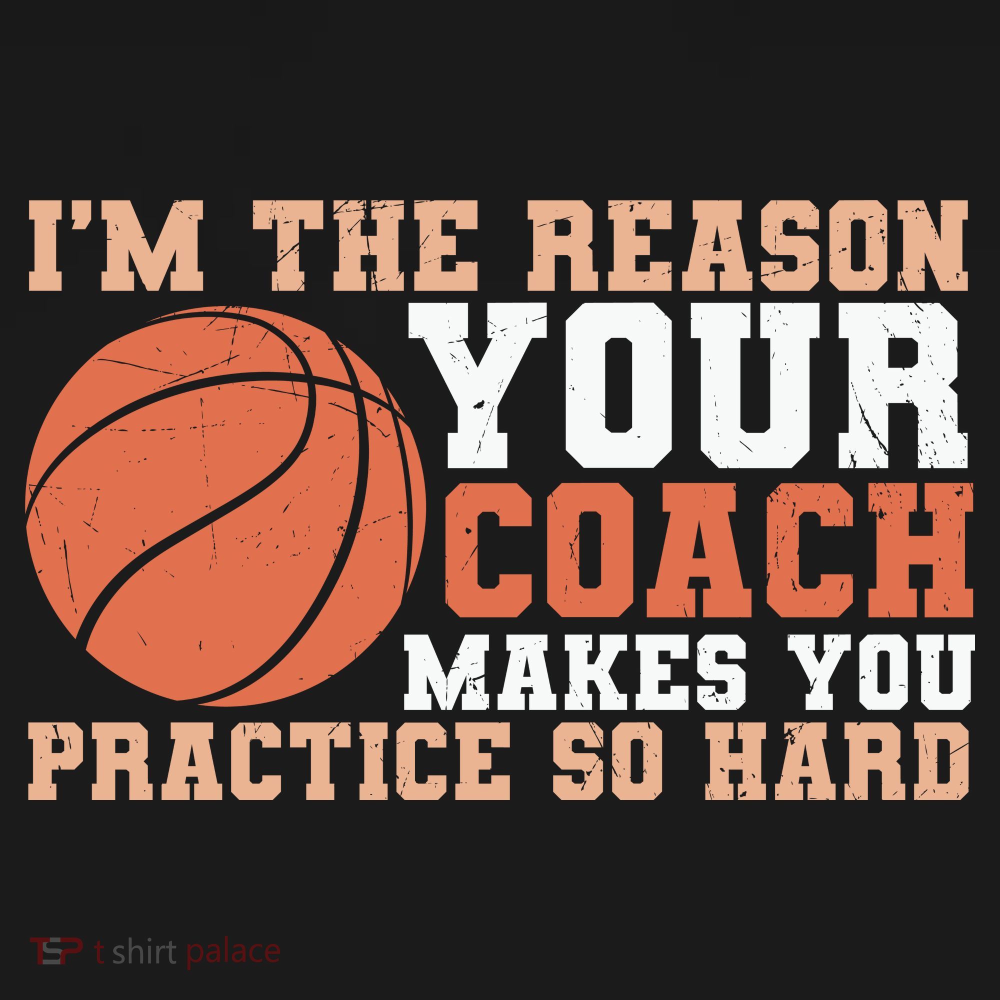 I'm The Reason Your Coach Makes You Practice So Hard Basketball Ornament