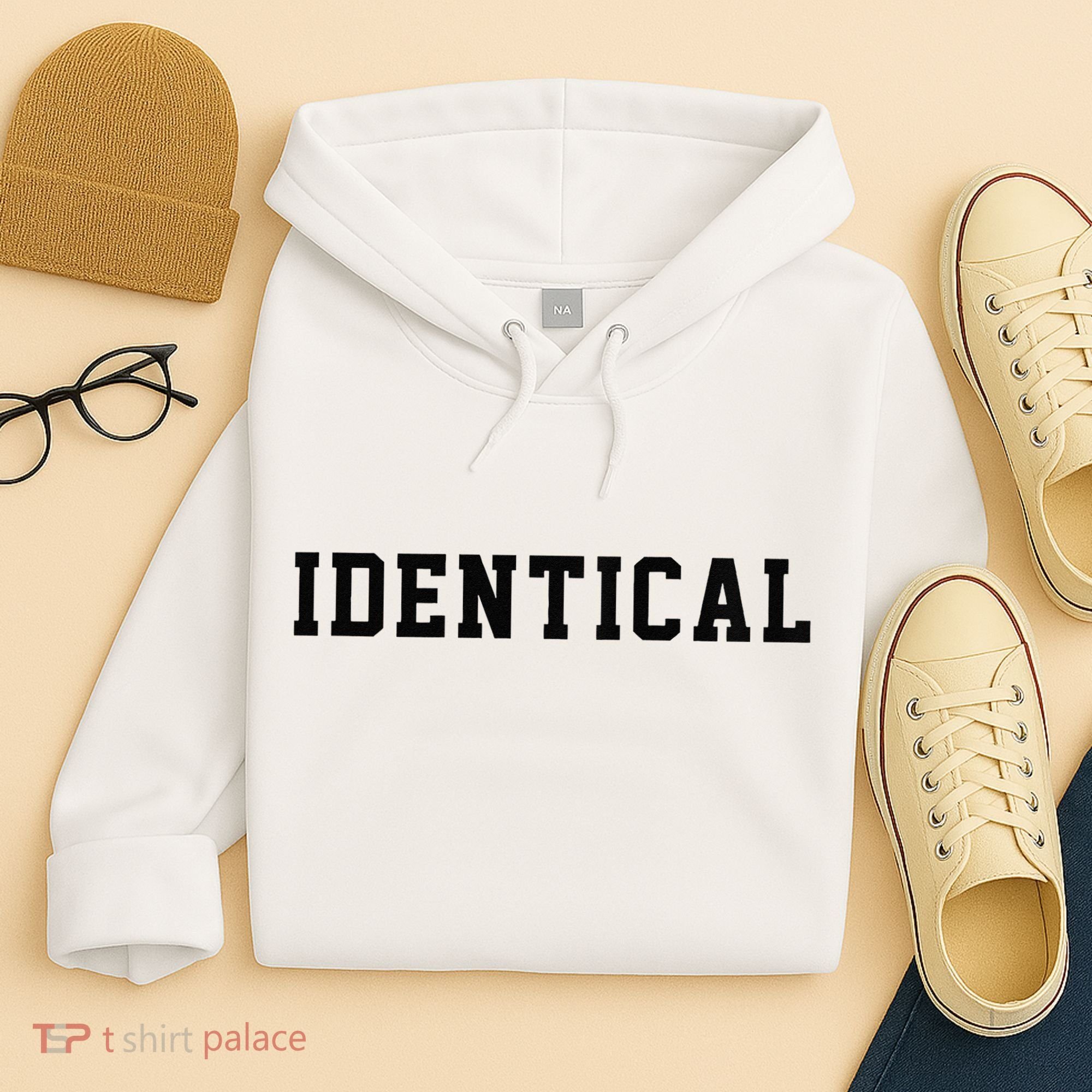 Identical Twin Raglan Hoodie