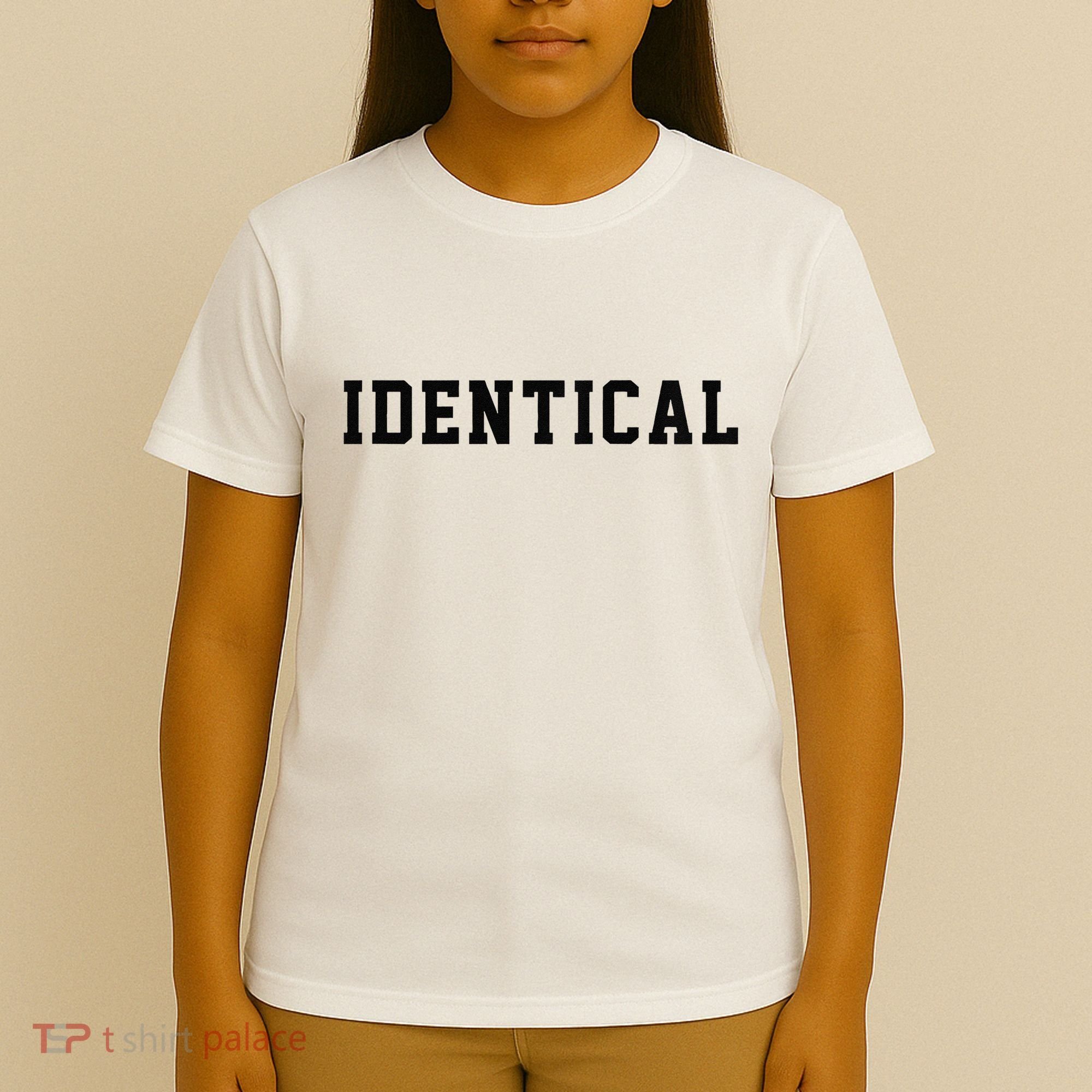 Identical Twin Raglan T-Shirt