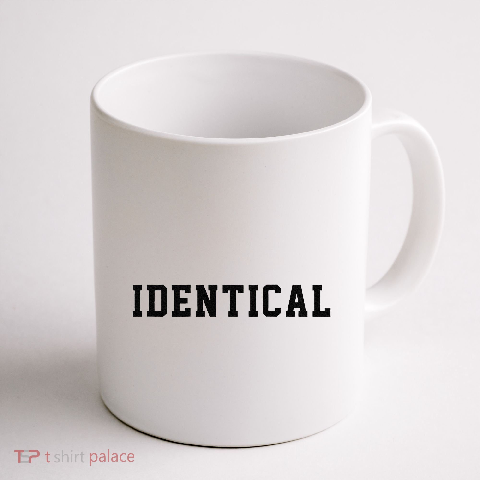 Identical Twin Raglan Coffee Mug