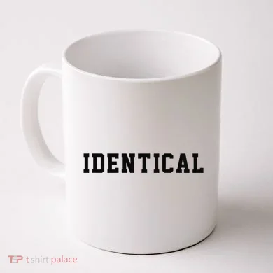Identical Twin Raglan Coffee Mug
