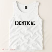Identical Twin Raglan Tank Top thumb 2