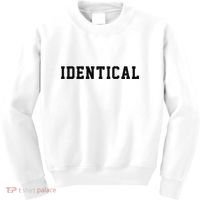 Identical Twin Raglan Kids Sweatshirt thumb 0