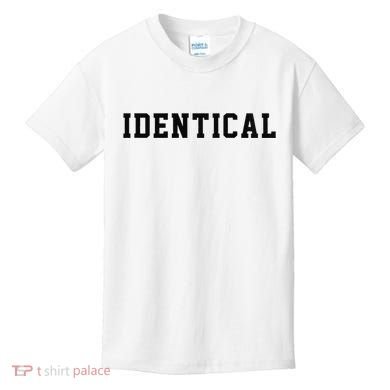 Identical Twin Raglan Kids T-Shirt