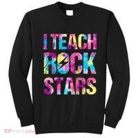 I Teach Rockstars Funny Music Teacher Back To School Sweatshirt thumb 0