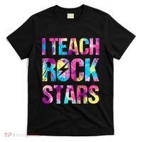 I Teach Rockstars Funny Music Teacher Back To School T-Shirt thumb 0