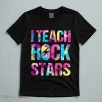 I Teach Rockstars Funny Music Teacher Back To School T-Shirt thumb 5