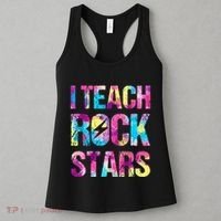 I Teach Rockstars Funny Music Teacher Back To School Women's Tank Top thumb 3