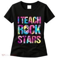 I Teach Rockstars Funny Music Teacher Back To School Women's T-Shirt thumb 0