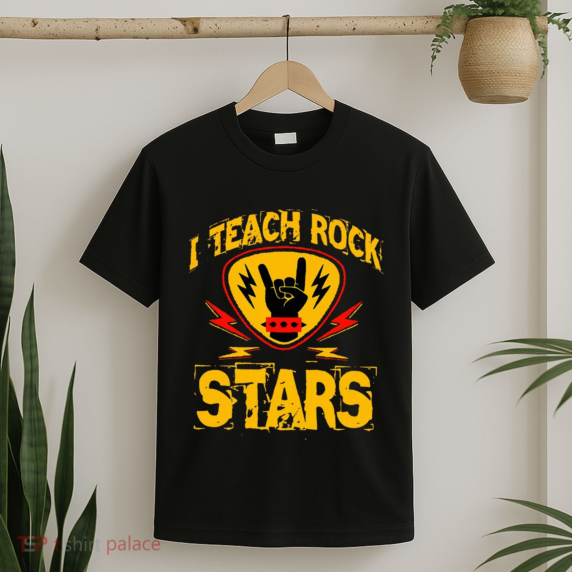 I Teach Rock Stars Music Teacher Rock On T-Shirt