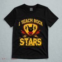 I Teach Rock Stars Music Teacher Rock On T-Shirt thumb 5