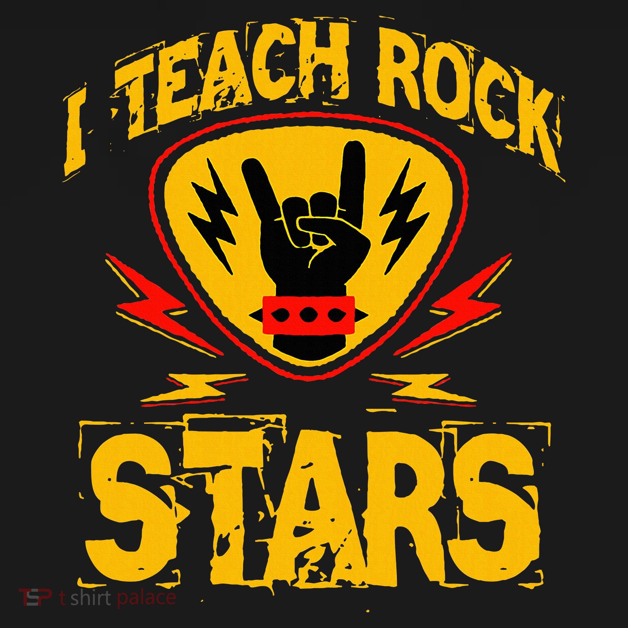 I Teach Rock Stars Music Teacher Rock On Visor