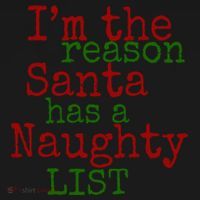 Im The Reason Santa Has A Naughty List Funny Holiday Tote Bag thumb 4