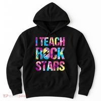 I Teach Rockstars Funny Music Teacher Back To School Hoodie thumb 0