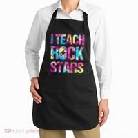 I Teach Rockstars Funny Music Teacher Back To School Apron thumb 2