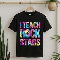 I Teach Rockstars Funny Music Teacher Back To School T-Shirt thumb 2