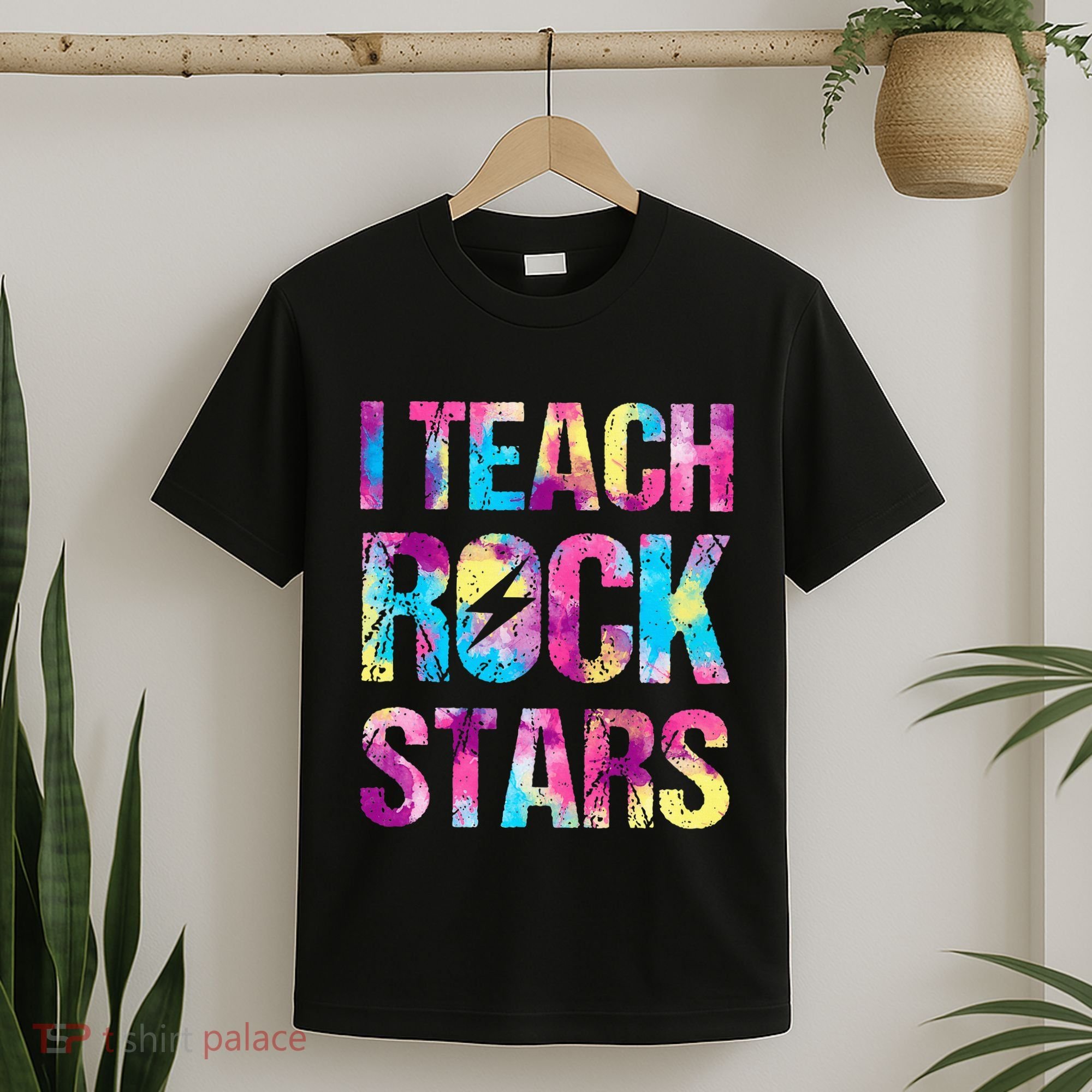 I Teach Rockstars Funny Music Teacher Back To School T-Shirt