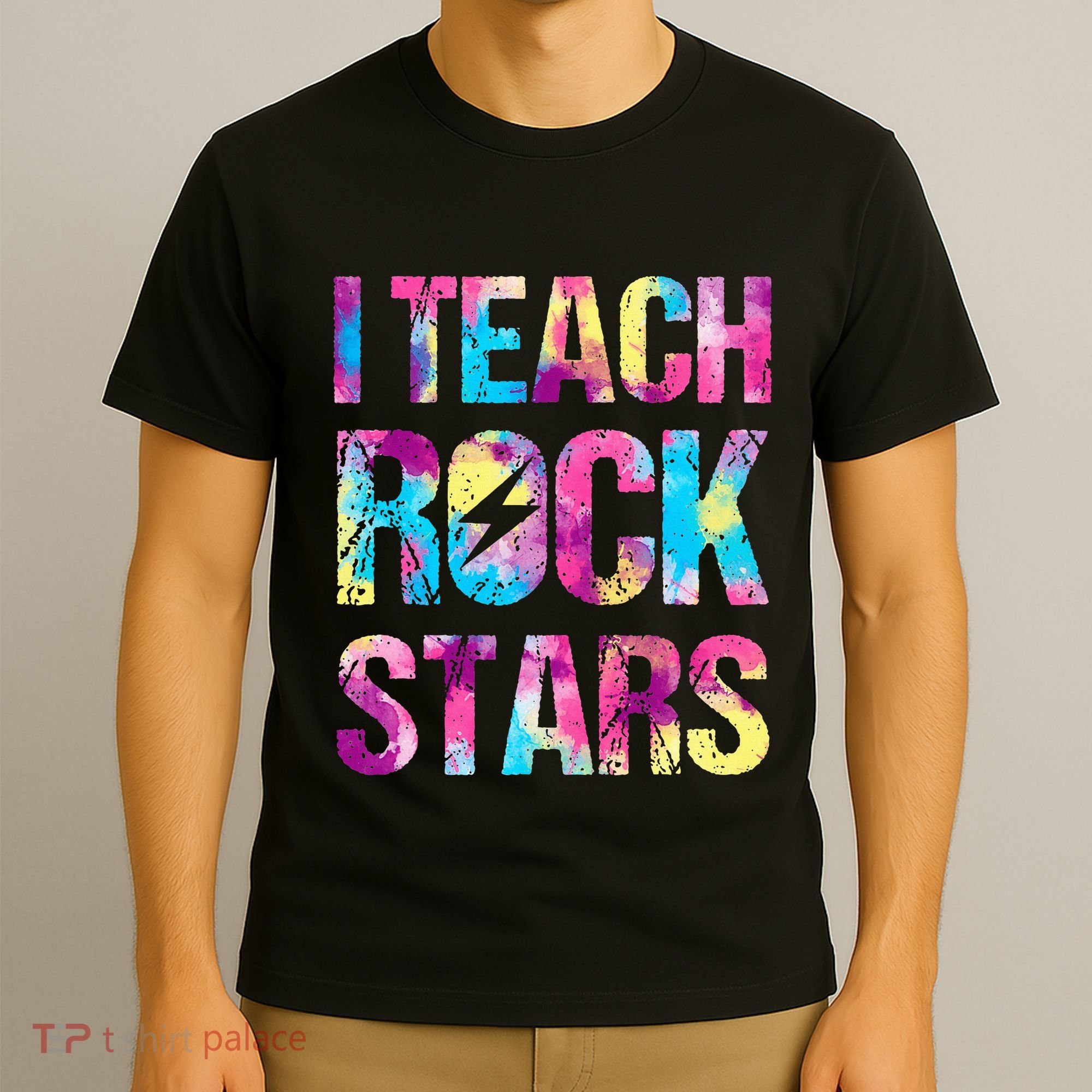 I Teach Rockstars Funny Music Teacher Back To School T-Shirt