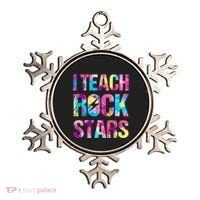 I Teach Rockstars Funny Music Teacher Back To School Ornament thumb 0